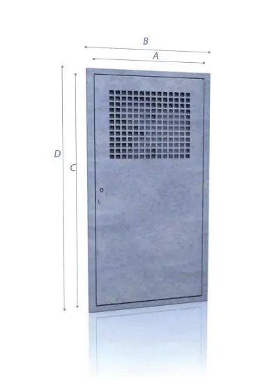 PUERTA PARA CGM – REJILLA